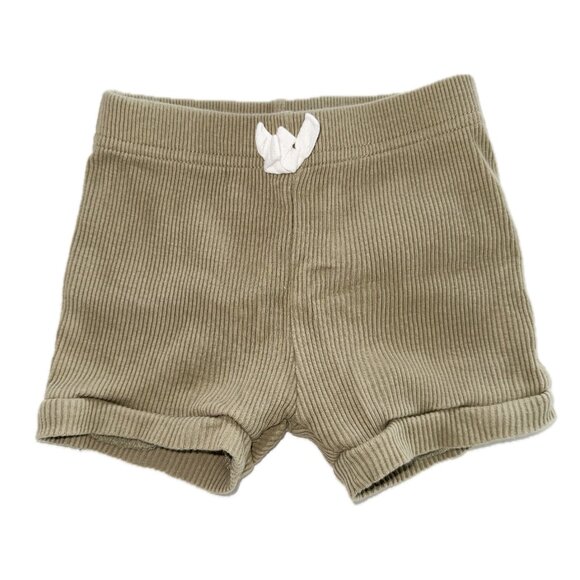 Ribbed Striped Baby Outfit with Elephant Patch - Picture 5 of 7